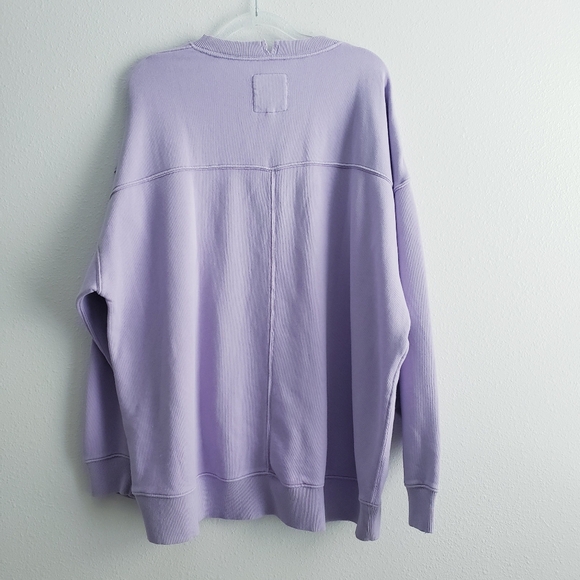 Aerie Going Off The Rails Pullover Long Sleeve Sweater - Picture 6 of 10